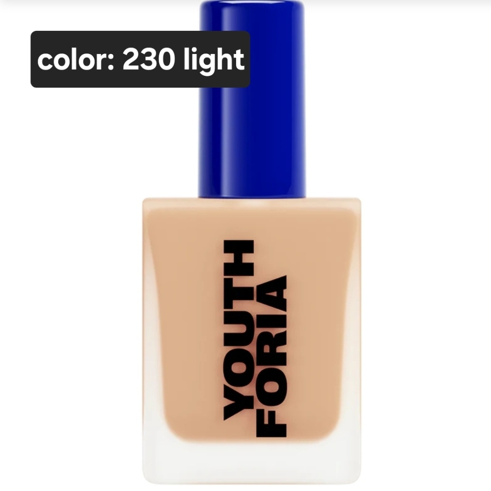 Youth Foria Date Night Skin Tint Serum Foundation 230 Light